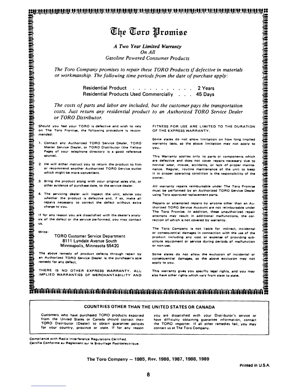 Page #8 background image