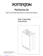 Preview: User Operating Instructions