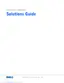 Preview: Solution Guide