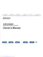 Preview: Owner's Manual