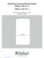 Preview: Instructions For Installation And Servicing