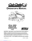 Preview: Operator's Manual