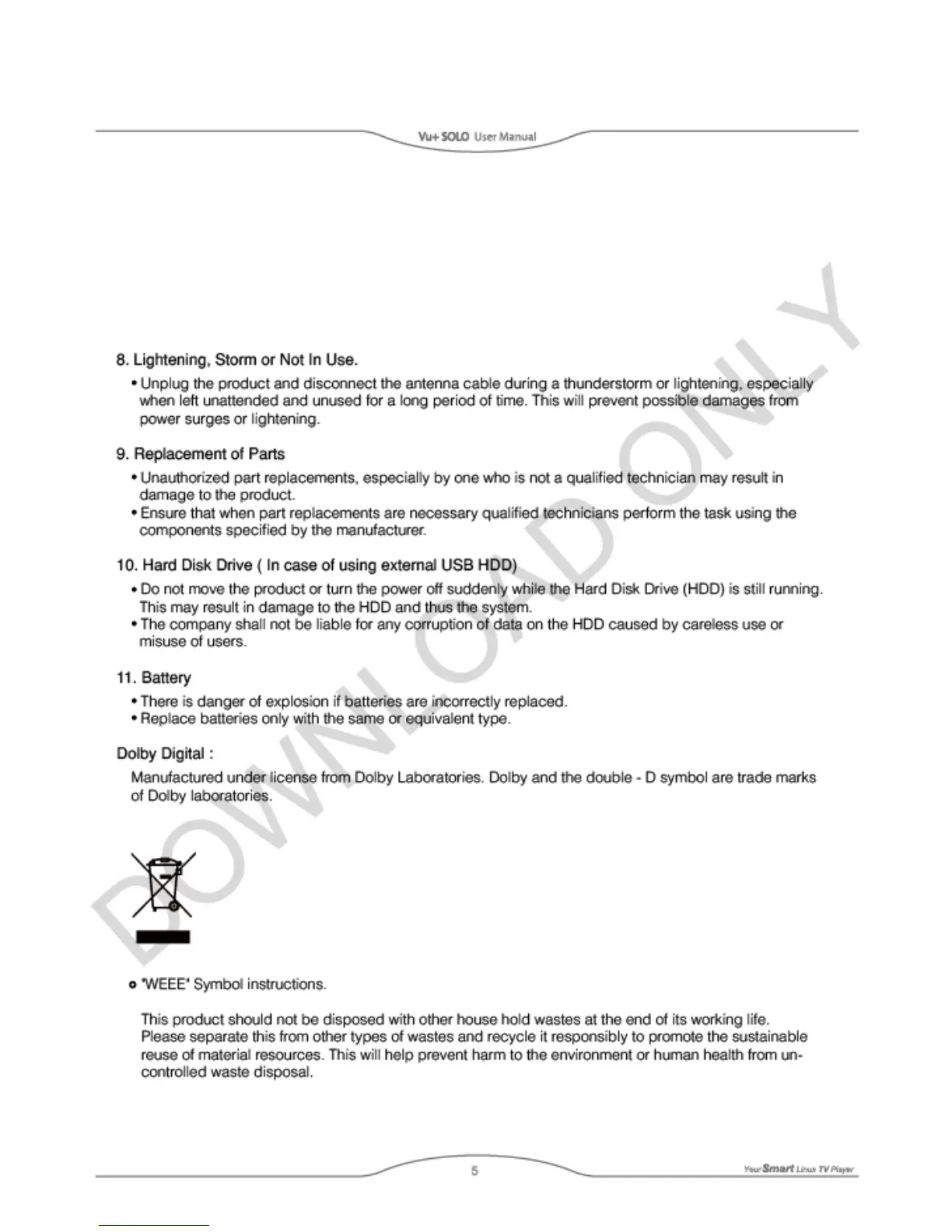Page #5 background image