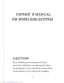 Preview: Owner's Manual