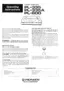 Preview: Operating Instructions