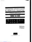 Preview: Operating Instructions And Service Manual