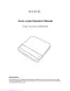 Preview: Operation Manuals