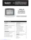 Preview: Safety & Installation Instructions