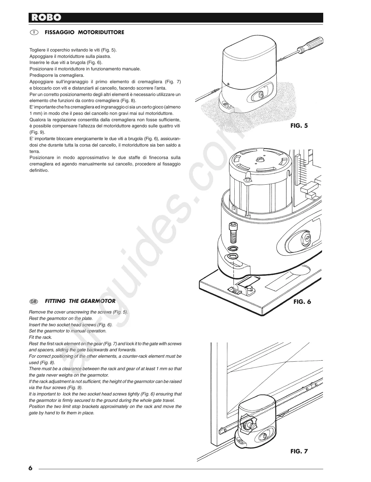 Page #6 background image