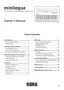 Preview: Owner's Manual