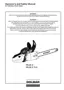 Preview: Operator's And Safety Manual