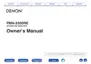Preview: Owner's Manual