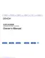 Preview: Owner's Manual