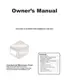 Preview: Owner's Manual
