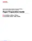 Preview: Paper Preparation Guide