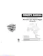 Preview: Owner's Manual
