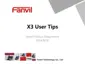 Preview: User Tips
