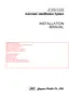 Preview: Installation Manual