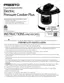 Preview: Instruction And Recipe Manual