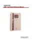 Preview: Technical Reference Manual