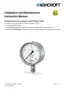 Preview: Instruction And Maintenance Manual