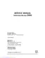 Preview: Service Manual