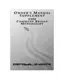 Preview: Owner's Manual Supplement