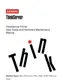 Preview: User Guide And Hardware Maintenance Manual