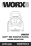 Preview: Safety And Operating Manual