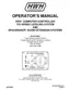 Preview: Operator's Manual
