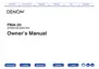 Preview: Owner's Manual