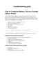 Preview: Troubleshooting Guide
