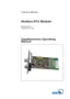 Preview: Supplementary Operating Manual