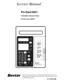 Preview: Service Manual