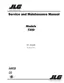 Preview: Service And Maintenance Manual