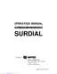 Preview: Operation Manuals