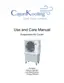 Preview: Use And Care Manual
