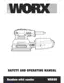 Preview: Safety And Operating Manual