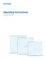 Preview: Operating Instructions