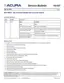 Preview: Service Bulletin