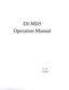 Preview: Operation Manuals
