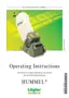 Preview: Operating Instructions