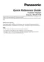 Preview: Quick Reference Instructions