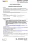 Preview: Service Letter