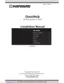 Preview: Installation Manual