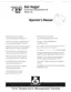 Preview: Operator's Manual