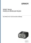 Preview: User Manual For Communication Settings