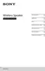 Preview: Operating Instructions