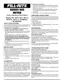 Preview: Owner's Operation & Safety Manual