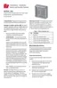Preview: Installation And Maintenance Instructions